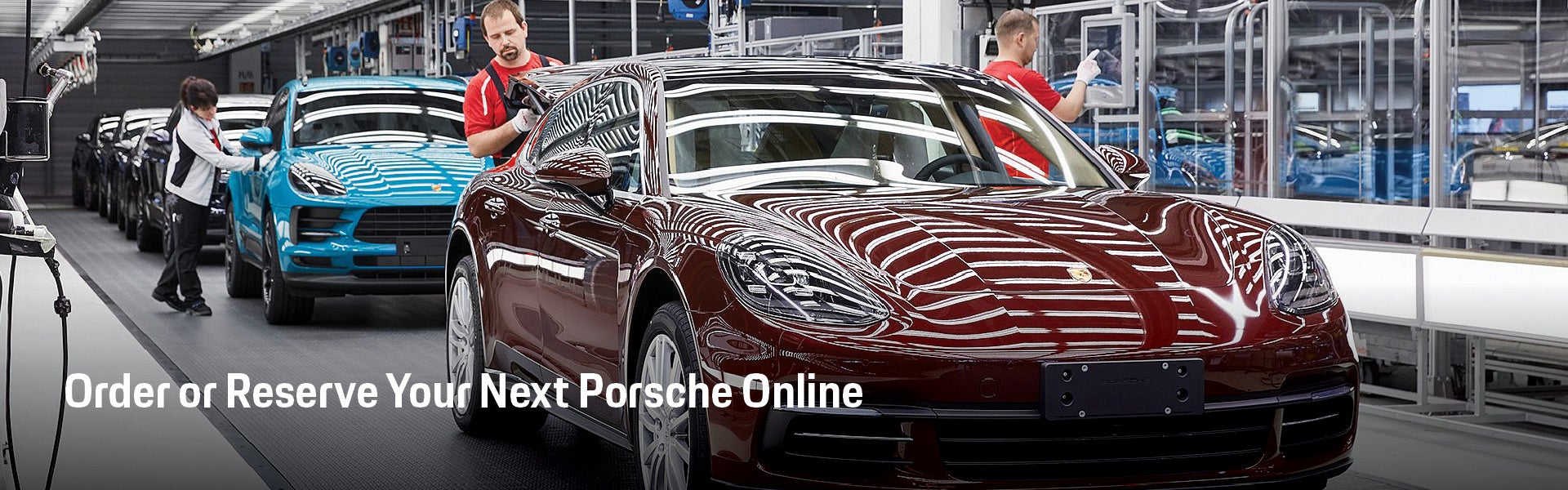 Order or reserve your next Porsche online