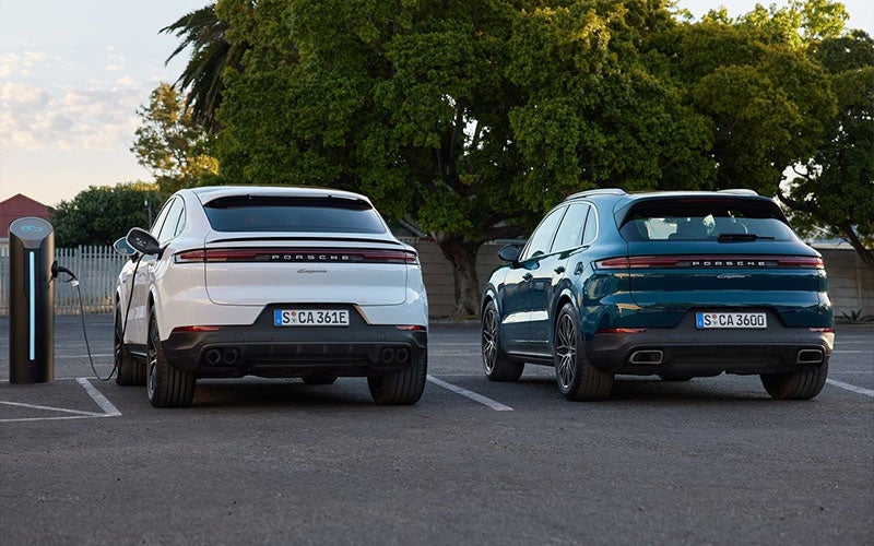 Porsche Cayenne E-Hybrid Charging