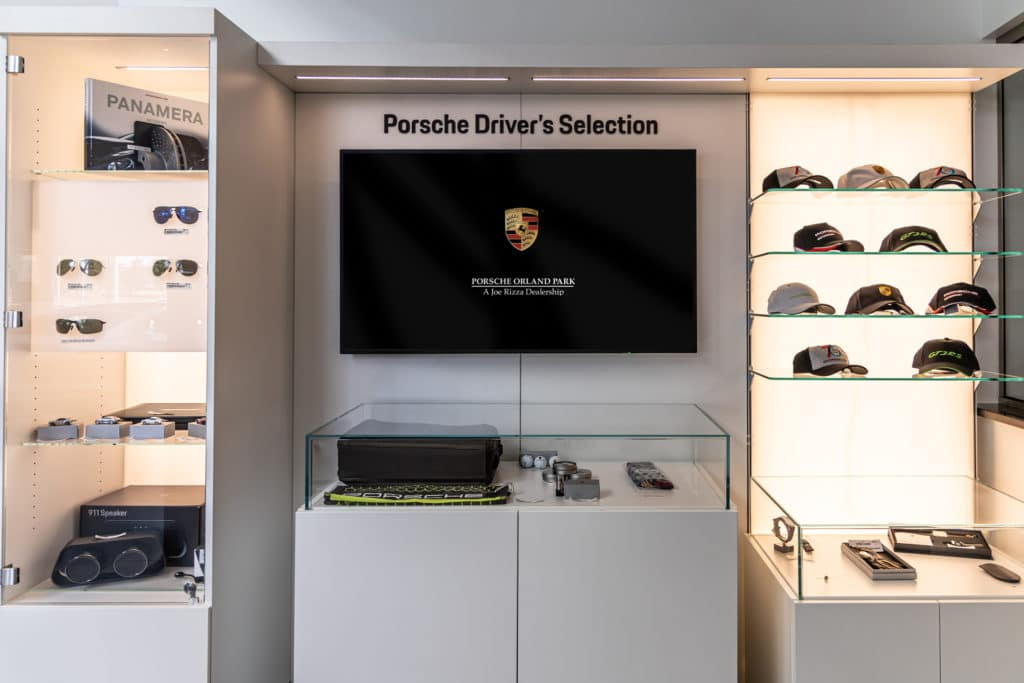 The Porsche Driver's Selection of different Porsche merchandise