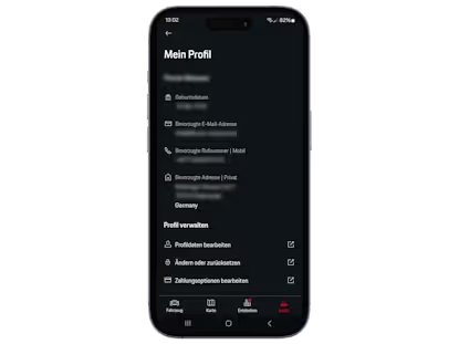 My Porsche App Porsche ID Profile
