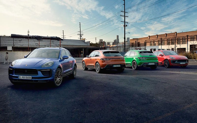 Porsche Macan Lineup