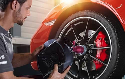 Porsche Wheel Service