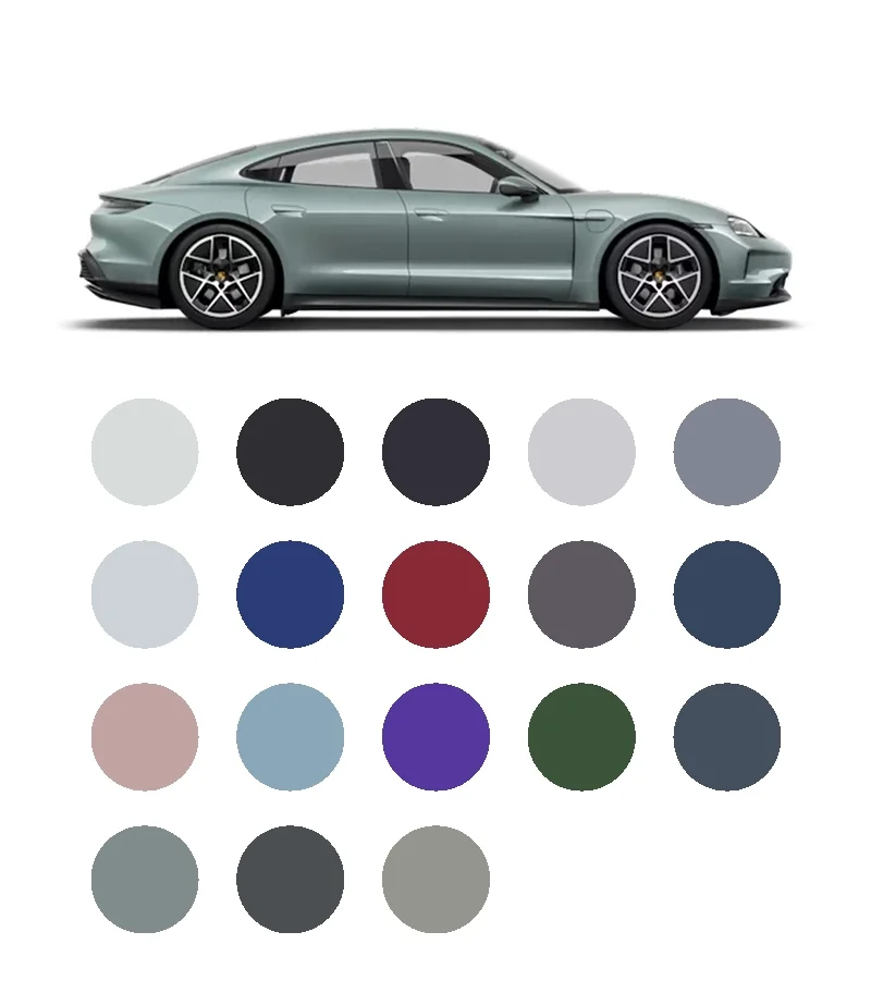 Porsche Taycan Paint Colors