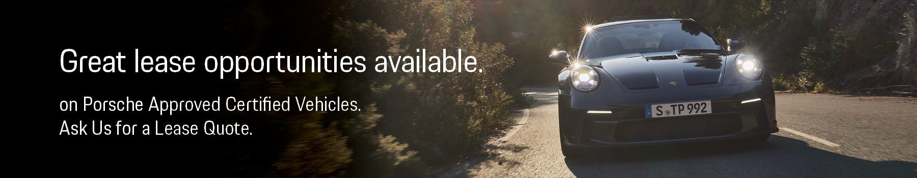 Great Lease Opportunities Available